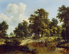 The Outskirts of a Wood by Meindert Hobbema