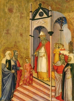 The Presentation of the Virgin in the Temple by Andrea di Bartolo
