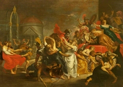 The Rape of the Sabines by Victor Wolfvoet