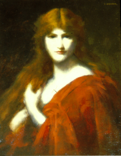 The Redhead by Jean-Jacques Henner