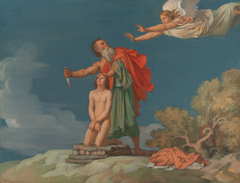 The Sacrifice of Isaac by Jean-Hippolyte Flandrin