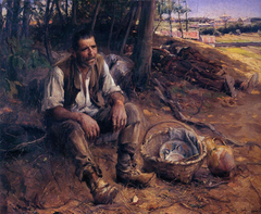 The siesta by José Malhoa