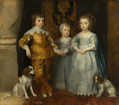 The Three Eldest Children of Charles I by Anthony van Dyck