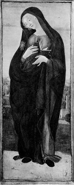 The Virgin Annunciate by Neroccio di Bartolomeo de' Landi