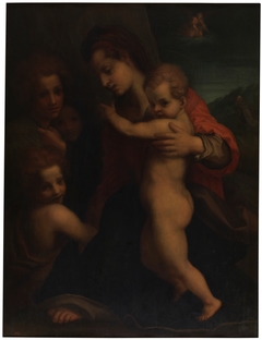 The Virgin with the Child, Saint John and Angels by Andrea del Sarto