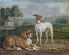 Two Dogs by Jan Dasveldt