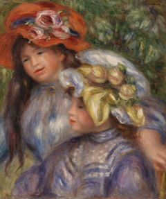 Two Girls (Deux fillettes) by Auguste Renoir