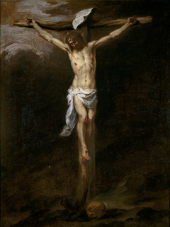 Christ crucified by Bartolomé Esteban Murillo