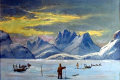 Untitled (Greenland Painting) by Emmanuel A. Petersen