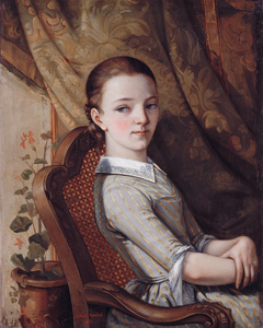 Portrait de Juliette Courbet by Gustave Courbet