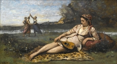 Young Women of Sparta (Jeunes filles de Sparte) by Jean-Baptiste-Camille Corot