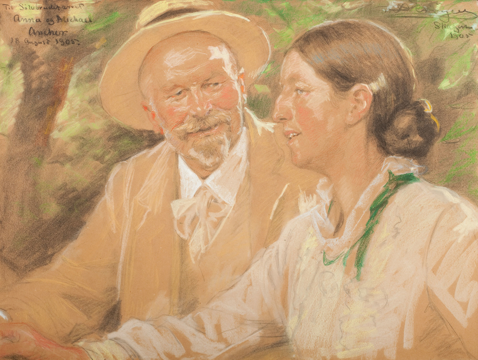Sølvbrudeparret Michael og Anna Ancher