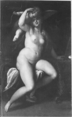 Venus and Cupid by Palma il Giovane