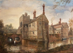 View of Baddesley Clinton from the North-East by Rebecca Dulcibella Orpen
