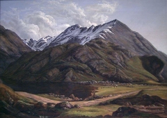 View of Svartediket near Bergen by Jacob Calmeyer