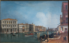 View of the Grand Canal near Cà Pesaro