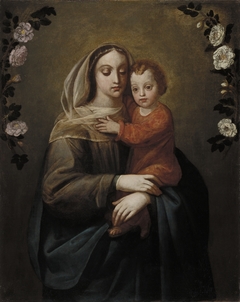 Virgen de las Rosas by Antonio Mohedano
