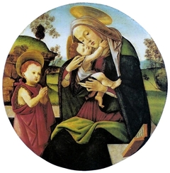 Virgin and Child with the Infant St. John the Baptist by Sandro Botticelli