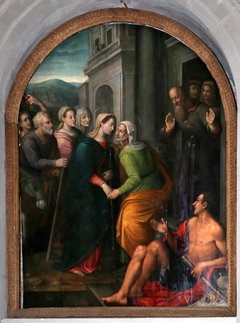 Visitation by Cosimo Daddi by Cosimo Daddi