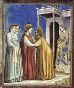 Visitation by Giotto di Bondone