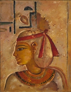 Wall relief from Tomb of Sibtah, Valley of the Kings, Luxor, Egypt by Joseph Lindon Smith