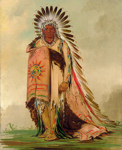 Wán-ee-ton, Chief of the Tribe by George Catlin