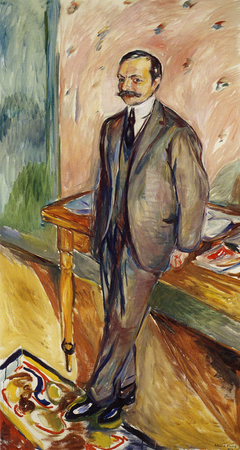 Wilhelm Wartmann by Edvard Munch