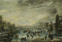 Winter Landscape with Skaters,