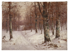 Woods in Winter by John Elwood Bundy